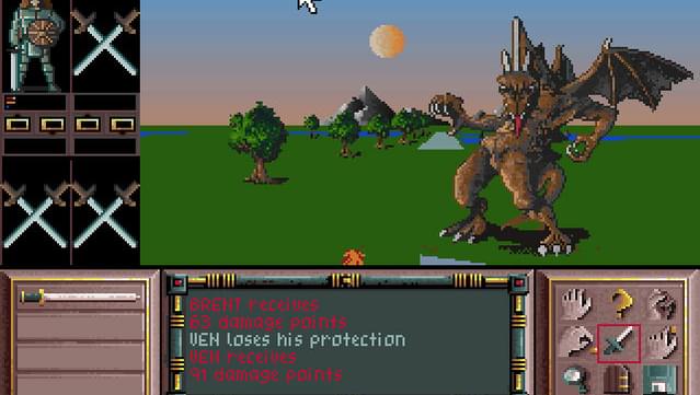 Drakkhen PC Screenshot