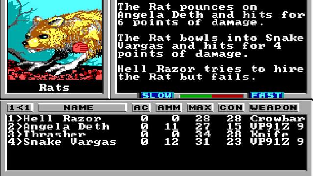 Wasteland : The Original Classic Gameplay Screenshot
