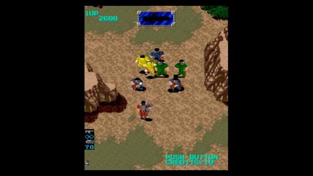 Retro Classix: Heavy Barrel Gameplay Screenshot