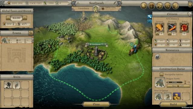 Master of Magic PC Screenshot