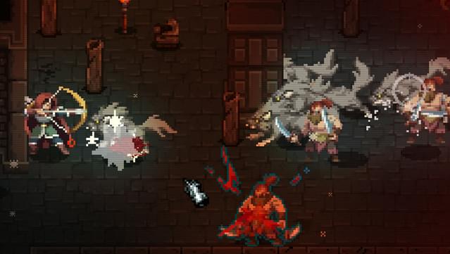 Into the Necrovale Gameplay Screenshot