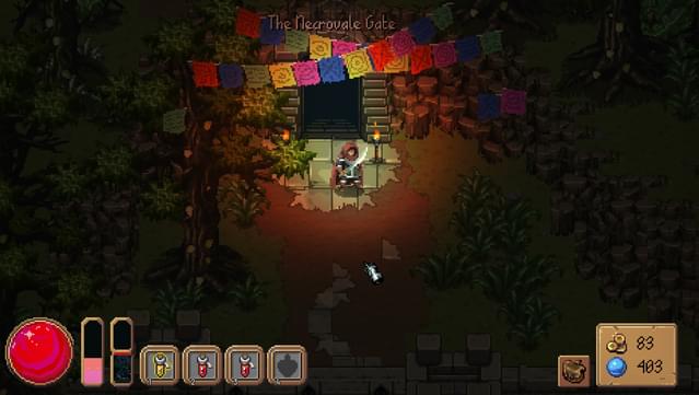 Into the Necrovale PC Screenshot