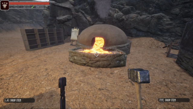 Blightlands Blacksmith Gameplay Screenshot