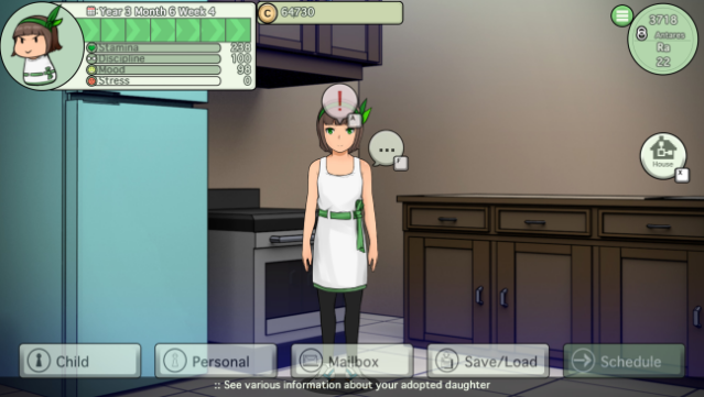 Ciel Fledge: A Daughter Raising Simulator PC Screenshot