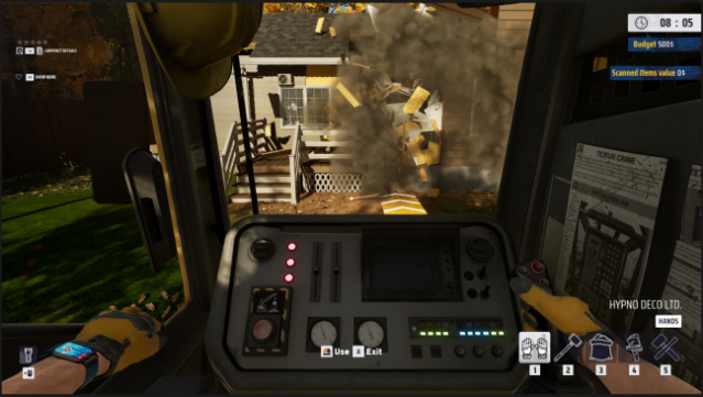 Deconstruction Simulator PC Screenshot