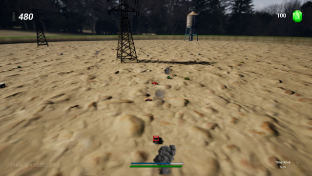 Doomsday Derby Gameplay Screenshot