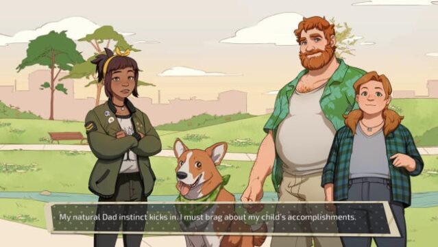Dream Daddy: A Dad Dating Simulator PC Screenshot