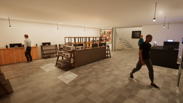 Electronic Market Simulator PC Screenshot