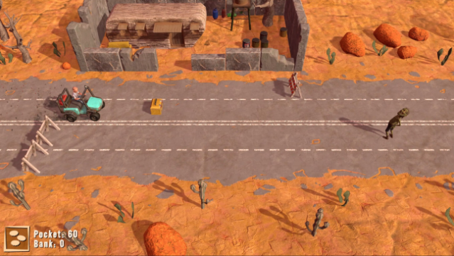 Golf vs Zombies Gameplay Screenshot