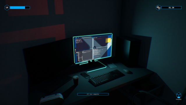 Hacker Simulator Gameplay Screenshot