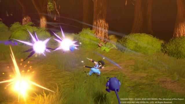 Infinity Strash: DRAGON QUEST The Adventure of Dai Gameplay Screenshot