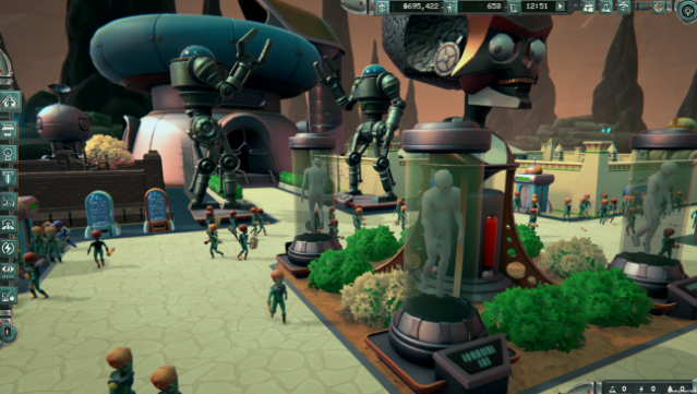 Mars Attracts Gameplay Screenshot
