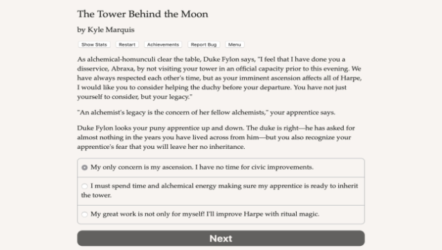 Tower Behind The Moon Gameplay Screenshot