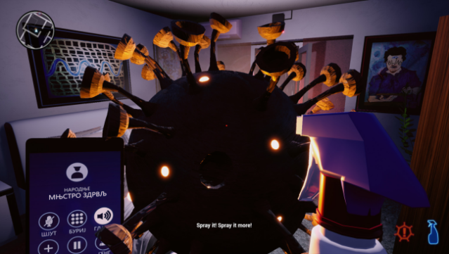 Virus at Home Gameplay Screenshot