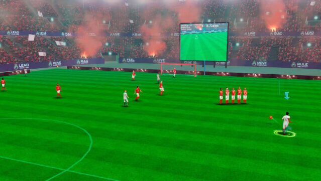 Motion Soccer PRO Gameplay Screenshot